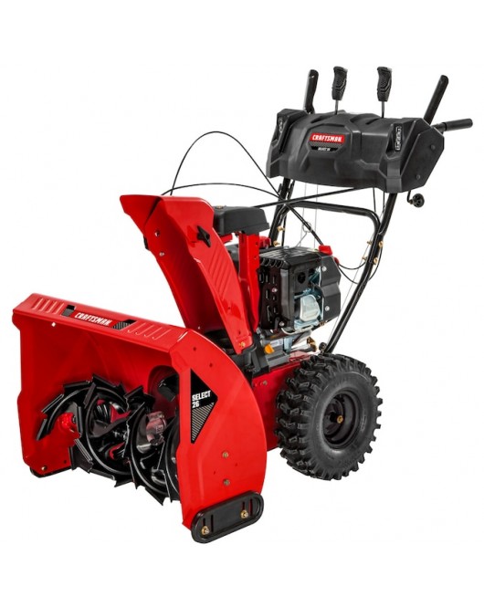 CRAFTSMAN Select 26-in 243-cu cm Two-stage Self-propelled Gas Snow Blower with Push-button Electric Start