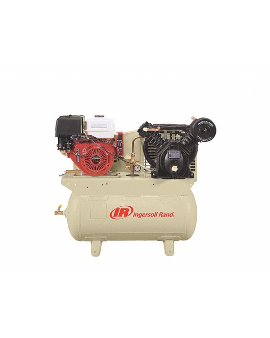 Ingersoll Rand, 24 CFM 175 PSi-13 HP Horizontal Air Compressor w/ Alternator